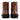 The Anthony Veer Pembroke Cap-Toe Boot in Amber Tan, crafted from Italian cowhide leather with thick black soles, is shown from the back on a white background to highlight its durable craftsmanship.