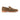 The Anthony Veer Brighton Penny Loafer in Cigar Suede features a side-profile of rich brown suede with light brown sole and stitching, showcased against a white background—a sophisticated men's dress shoe choice.