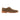 The Anthony Veer Hamilton Wingtip Derby in Cigar Suede is a premium brogue shoe featuring calf suede, decorative perforations, dark laces, and an orange-brown rubber sole, displayed in profile on a white background.