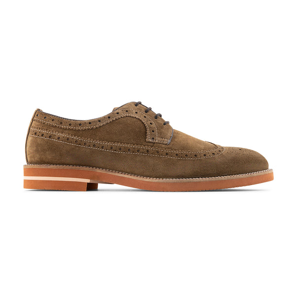 BRAND NEW 1901 M00214 Wingtip Derby Oxford Light Brown Suede Lace Up Size 10 1901 | Shoes | 91 Gray Suede Bucks | Poshmark main image 2