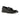 The Riverton Tassel Loafer in Obsidian Milled Black by Anthony Veer is crafted from premium Italian milled leather, featuring a low heel and a textured finish. This elegant men's dress shoe is displayed against a white background.