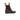 Rome Chelsea // Antique Dark Brown leather boots featuring side elastic panels and two brown pull tabs for a comfortable fit.