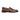 The Anthony Veer Siena Leather Penny Loafer in Chestnut Milled Brown is shown in profile on a white background—a refined addition to any men's dress shoe collection, crafted from Italian calfskin with a textured finish, low heel, and rounded toe.