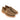 The Anthony Veer Brighton Penny Loafer in Cigar Suede features a premium brown suede upper, light tan sole, white stitching, and classic rounded toe—stylish men's dress shoes ideal for any occasion.