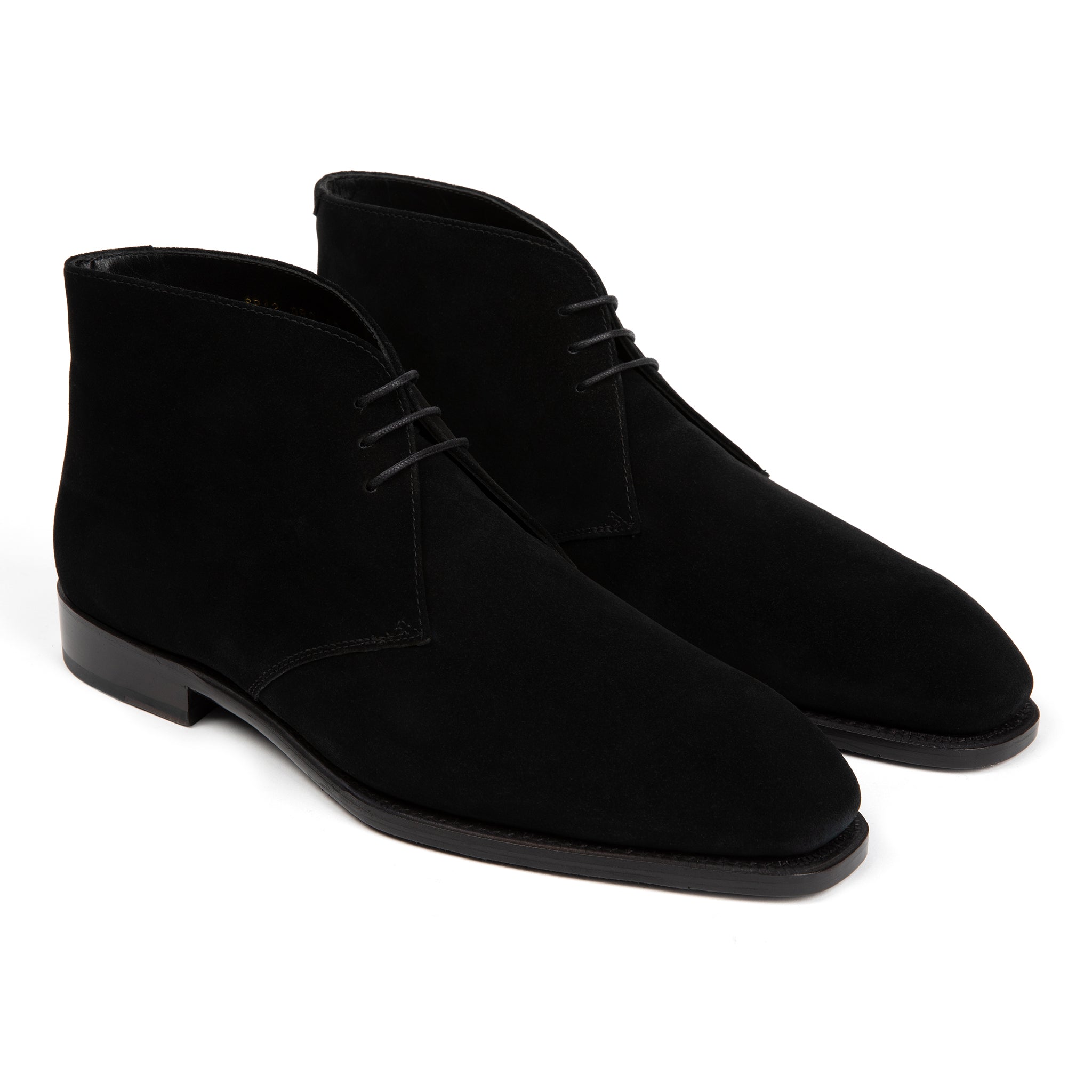 black suede dress boots The Troy Boot - Black Suede