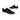 The Nash Court Sneaker from Anthony Veer features dark blue Italian calfskin leather with black laces, thick white soles, and a smooth shiny finish. They come with a cushioned brown interior and are showcased on a plain white background.