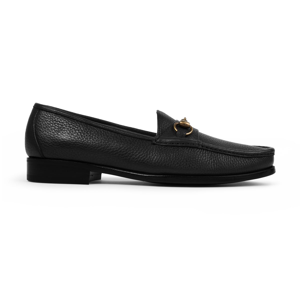 Allen Edmonds Lucca Italy Black Suede Leather Horsebit Loafer Shoe US 9 D / UK 8 Allen Edmonds Arezzo Horsebit Loafer - Black (Style 55106  main image 4