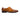 The Anthony Veer Genoa Cap-Toe Oxford highlights Italian craftsmanship with classic tan leather and a polished finish. It features a cap toe design, dark brown sole, and matching laces, beautifully set against a plain white backdrop.