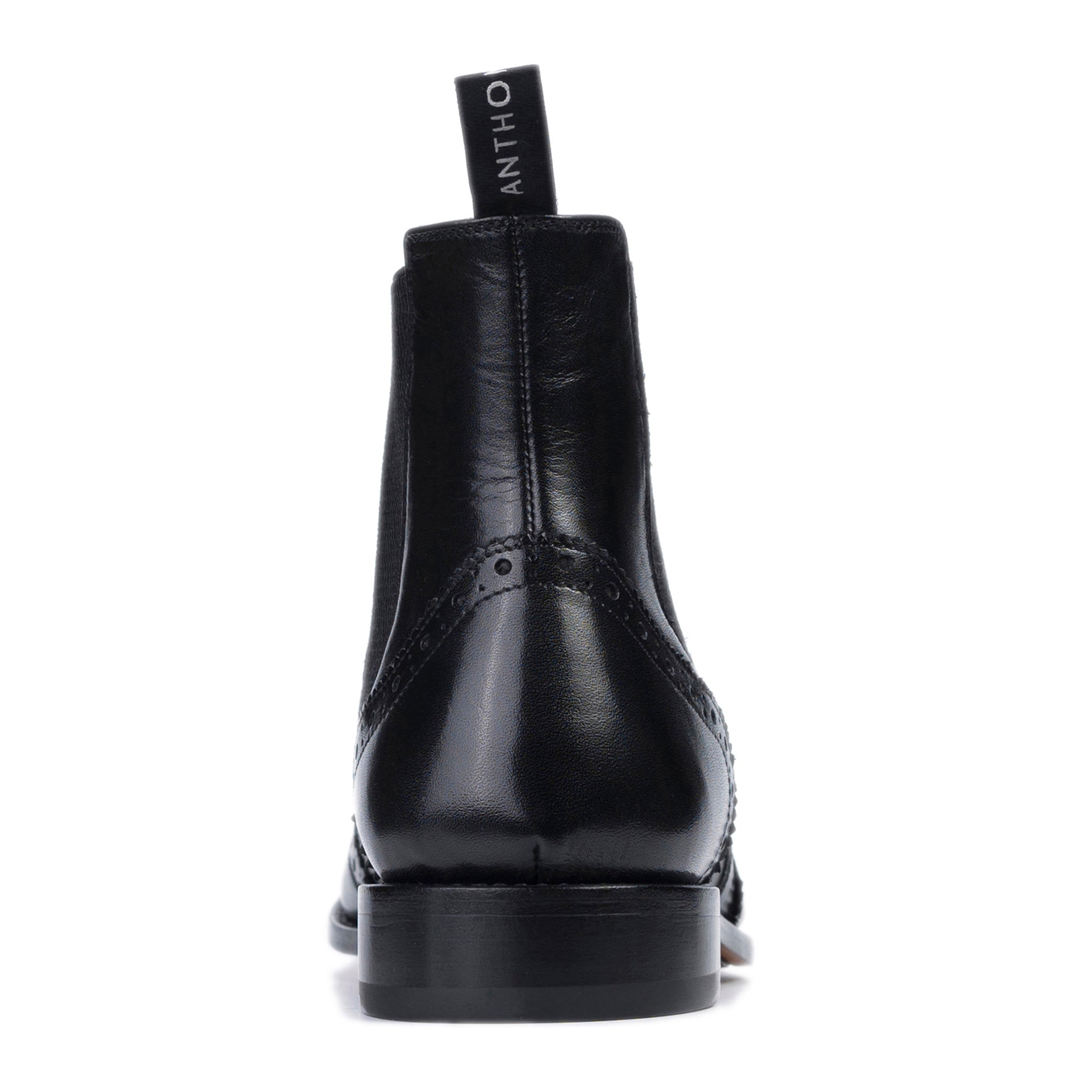 Brogue chelsea sales boots black