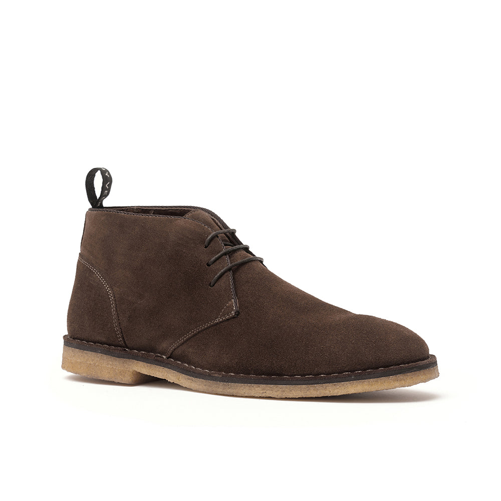 George Chukka Boots Men | Calfskin Suede Upper | Luxury Shoes