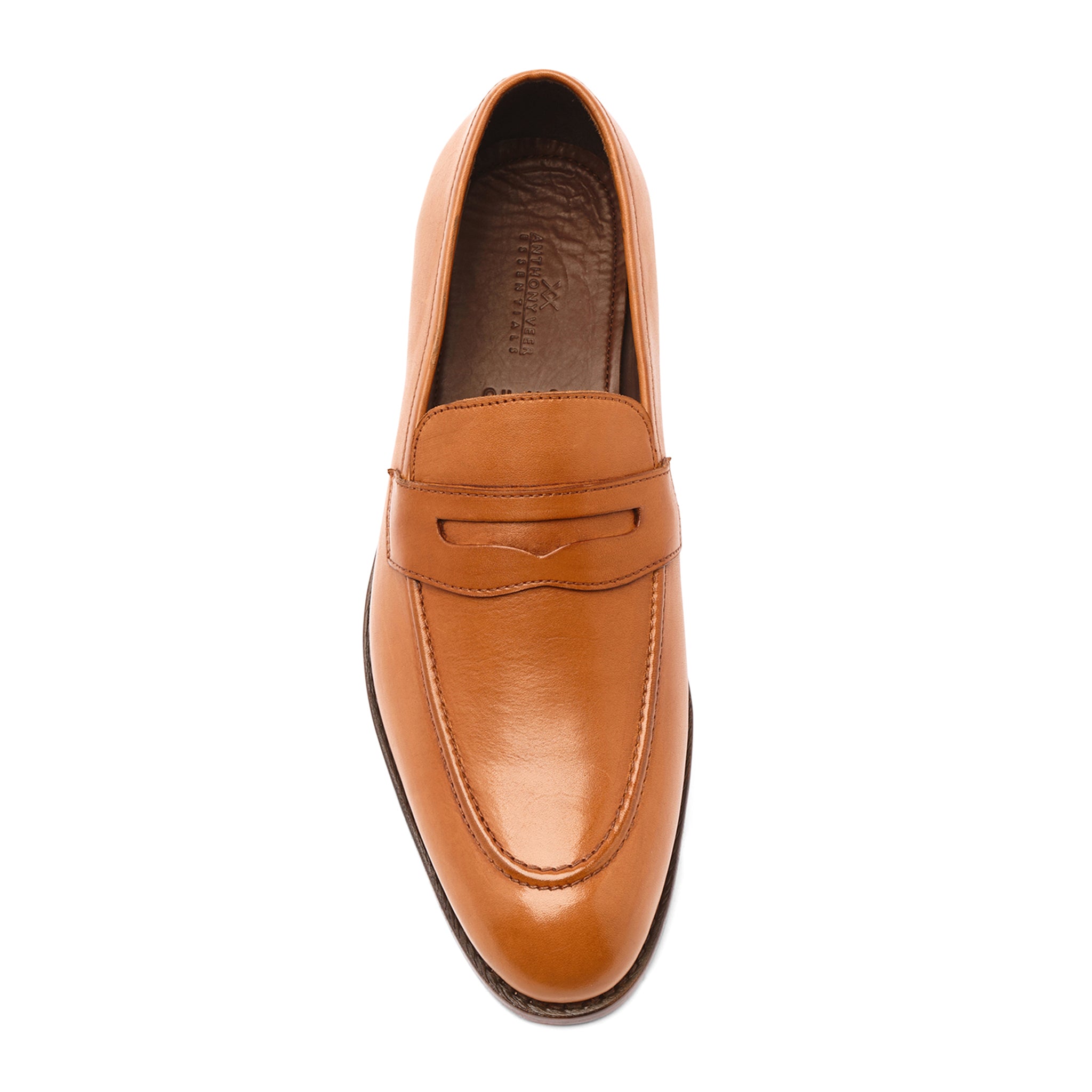 Tan penny cheap loafers mens