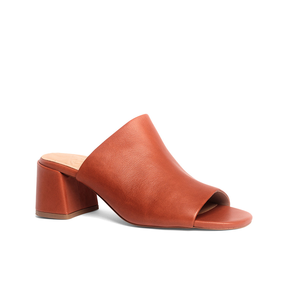 Suedette Peep Toe Platform Chunky Heeled Mules | SHEIN IN